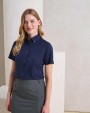 Hemden PREMIER Women's 'Supreme' Oxford short sleeve shirt voor bedrukking &amp; borduring