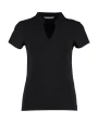 KUSTOM KIT Regular Fit Mandarin Collar Top T-Shirts personalisierbar