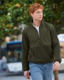 Laines polaires personnalisable FRONT ROW 1/2-zip en micropolaire