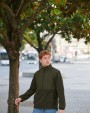 Laines polaires personnalisable FRONT ROW 1/2-zip en micropolaire