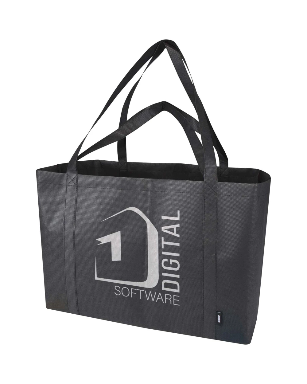 4DO Jumbo Extra große Tragetasche aus recyceltem GRS Non Woven 65 L Tote Bags personalisierbar