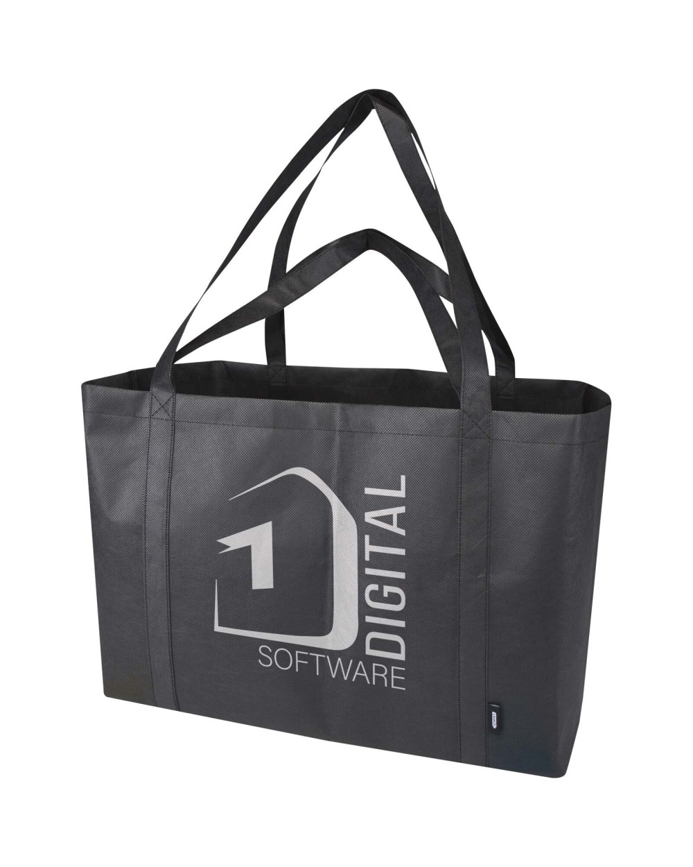 4DO Jumbo Extra große Tragetasche aus recyceltem GRS Non Woven 65 L Tote Bags personalisierbar