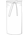 Schorten LINK KITCHENWEAR Jeans Cook`s Apron voor bedrukking &amp; borduring