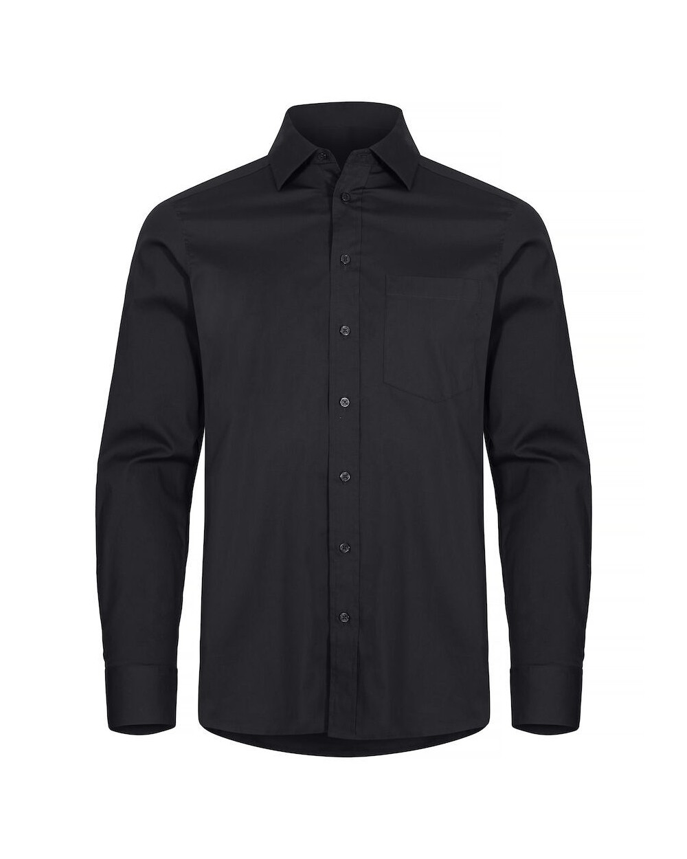 CLIQUE Stretch Shirt L/S Hemden personalisierbar