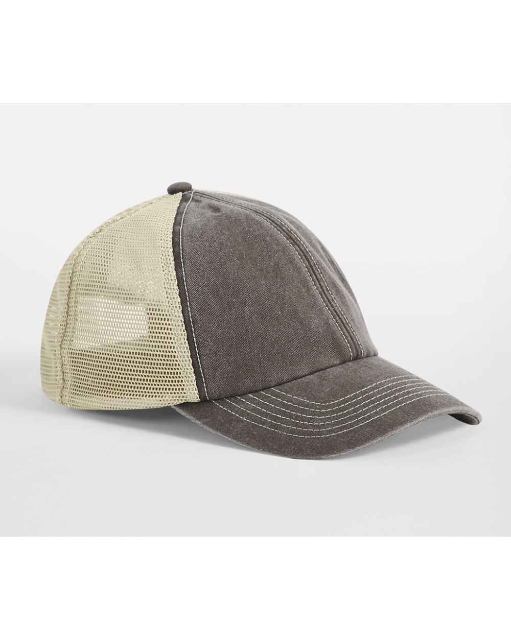 Petjes BEECHFIELD 6 PANEL VINTAGE TRUCKER voor bedrukking &amp; borduring