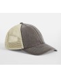 Petjes BEECHFIELD 6 PANEL VINTAGE TRUCKER voor bedrukking &amp; borduring