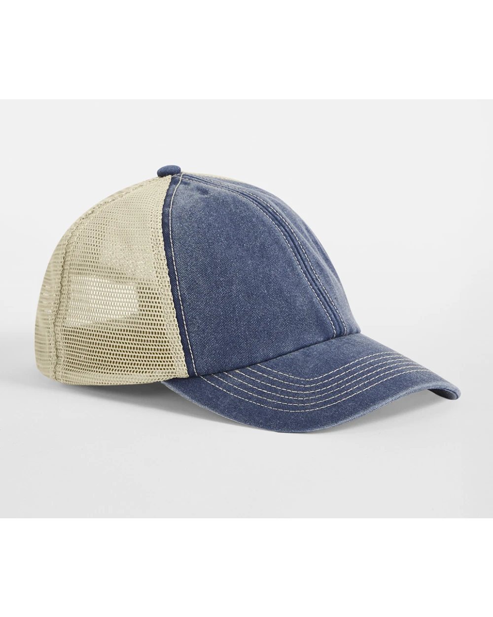 Petjes BEECHFIELD 6 PANEL VINTAGE TRUCKER voor bedrukking &amp; borduring