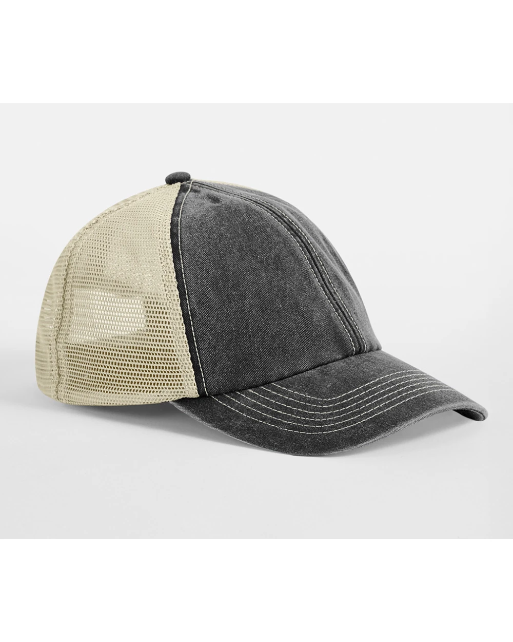 Petjes BEECHFIELD 6 PANEL VINTAGE TRUCKER voor bedrukking &amp; borduring