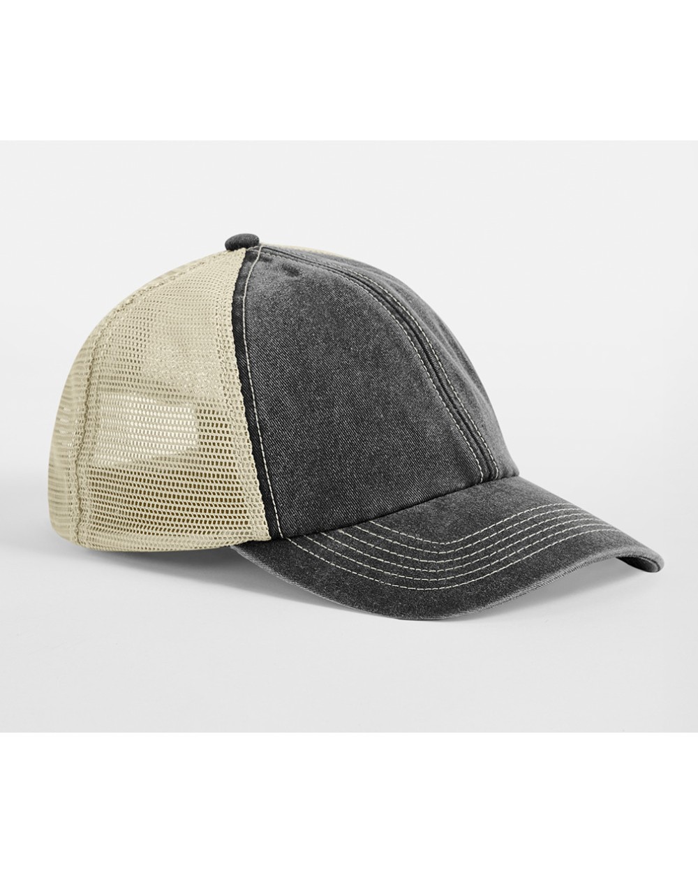 Petjes BEECHFIELD 6 PANEL VINTAGE TRUCKER voor bedrukking &amp; borduring