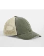Petjes BEECHFIELD 6 PANEL VINTAGE TRUCKER voor bedrukking &amp; borduring