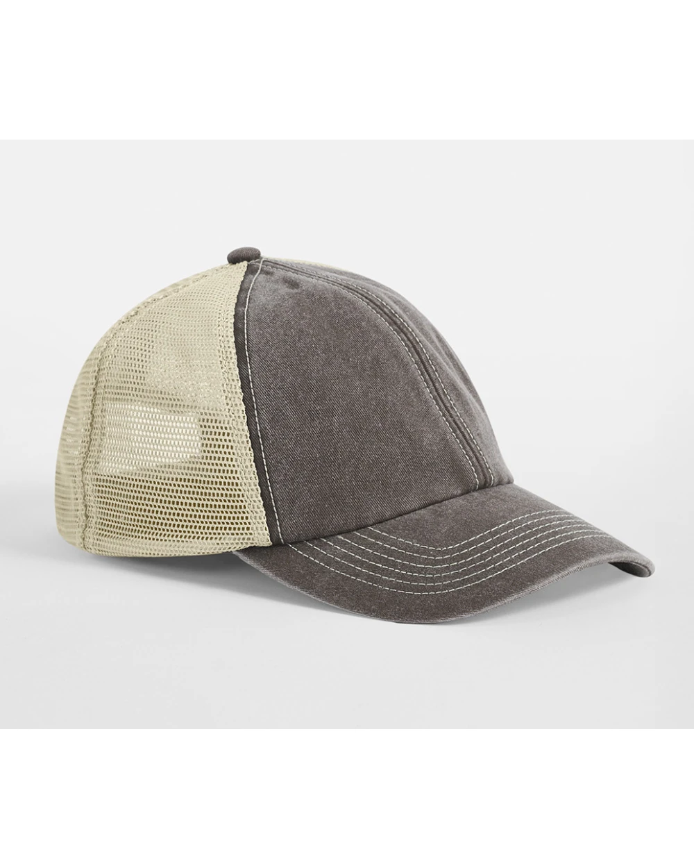 Petjes BEECHFIELD 6 PANEL VINTAGE TRUCKER voor bedrukking &amp; borduring