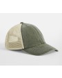 Petjes BEECHFIELD 6 PANEL VINTAGE TRUCKER voor bedrukking &amp; borduring
