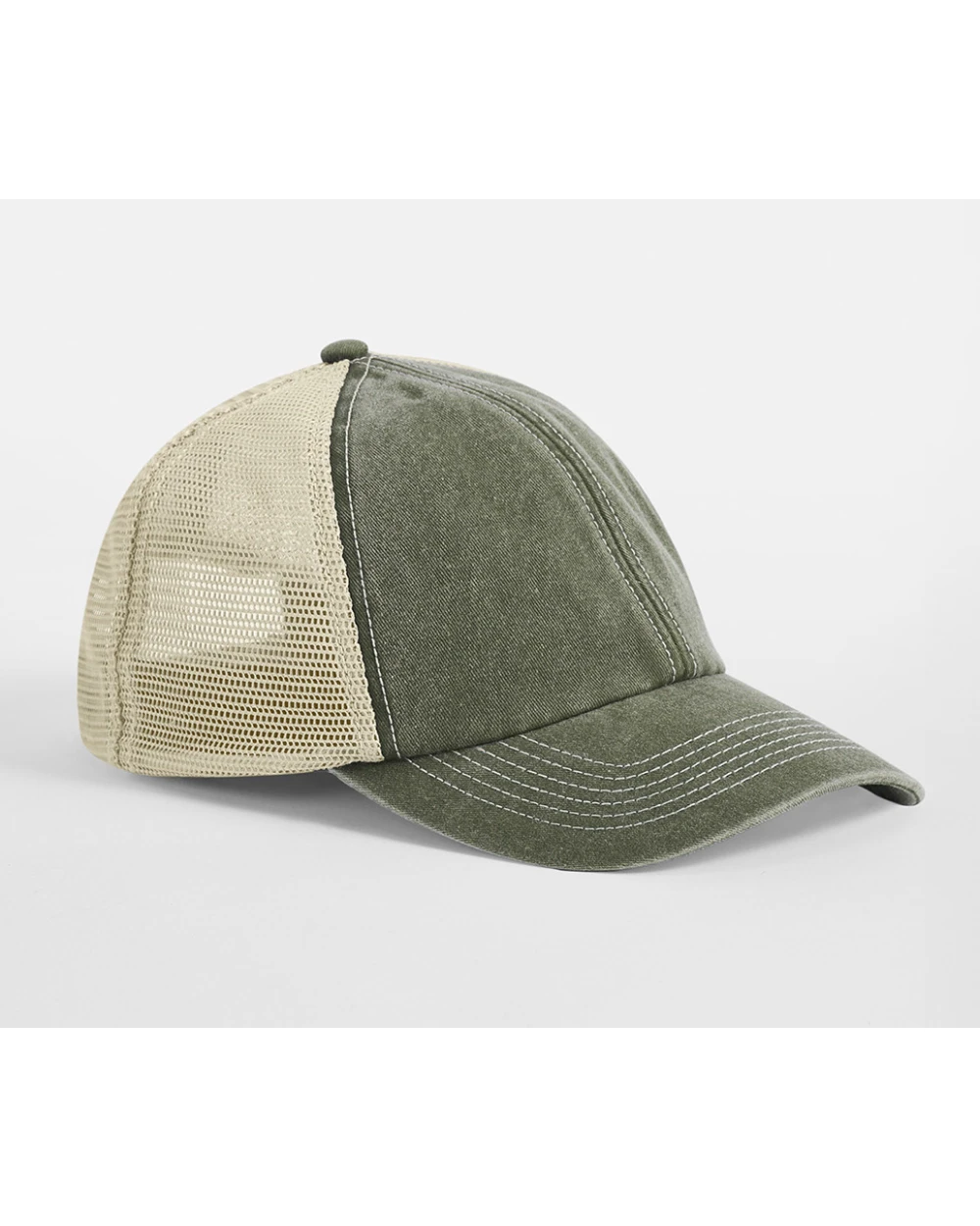 Petjes BEECHFIELD 6 PANEL VINTAGE TRUCKER voor bedrukking &amp; borduring