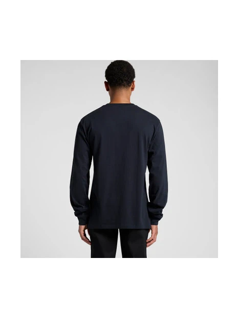 AS COLOUR Block L/S Tee  personnalisable