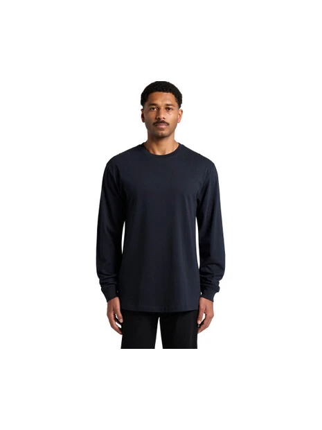 AS COLOUR Block L/S Tee  personnalisable