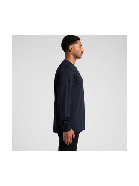AS COLOUR Block L/S Tee  personnalisable