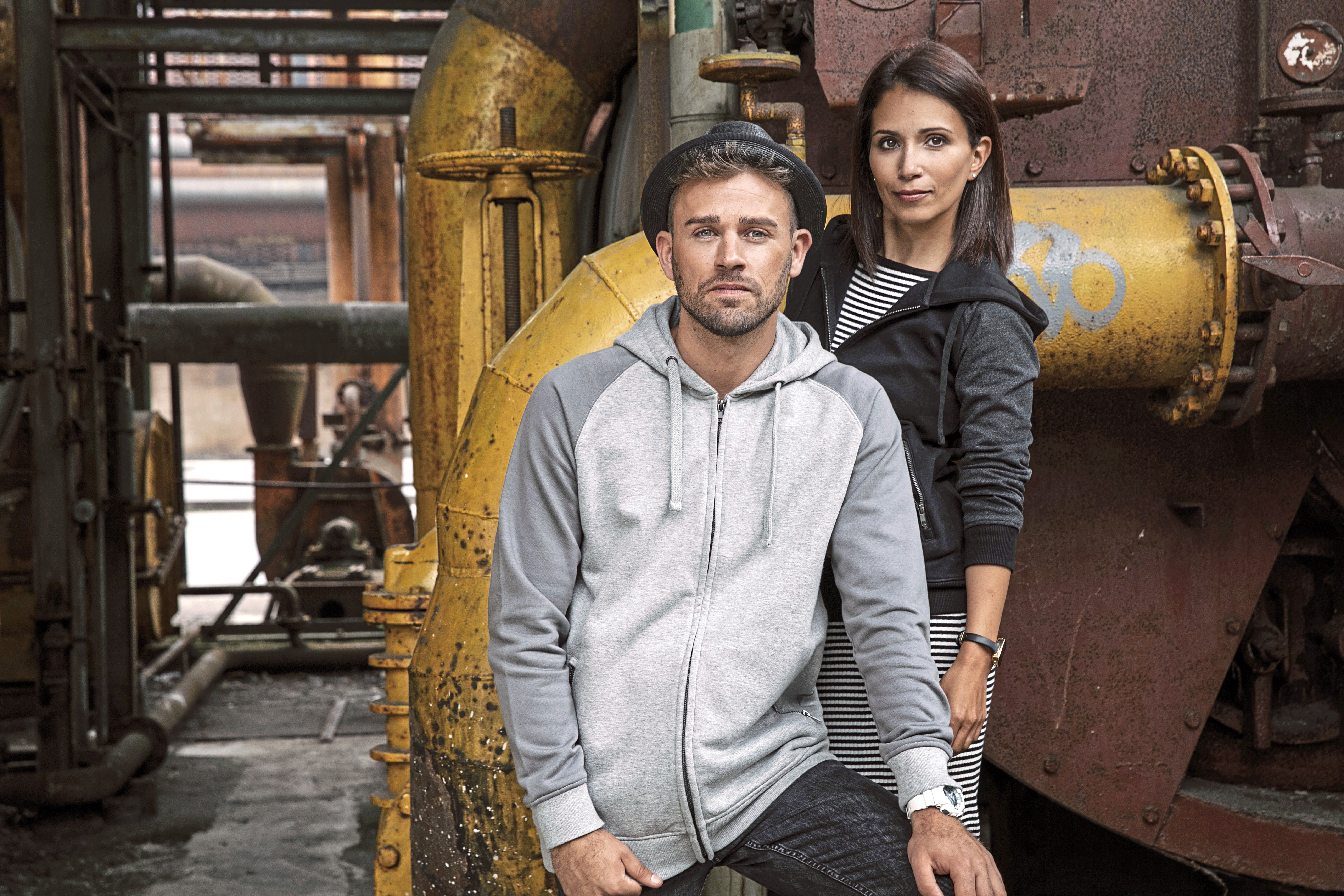 Sweaters & hoodies MINERS MATE my mate - Men´s Zip Hoody voor bedrukking &amp; borduring