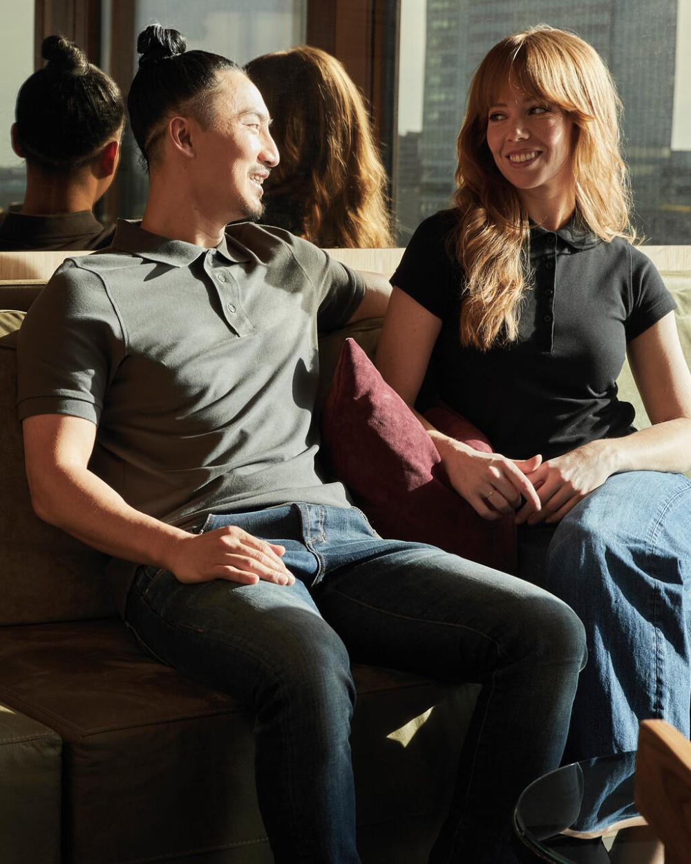 Polo's SG CLOTHING Signature Tagless Polo Stretch Women voor bedrukking &amp; borduring