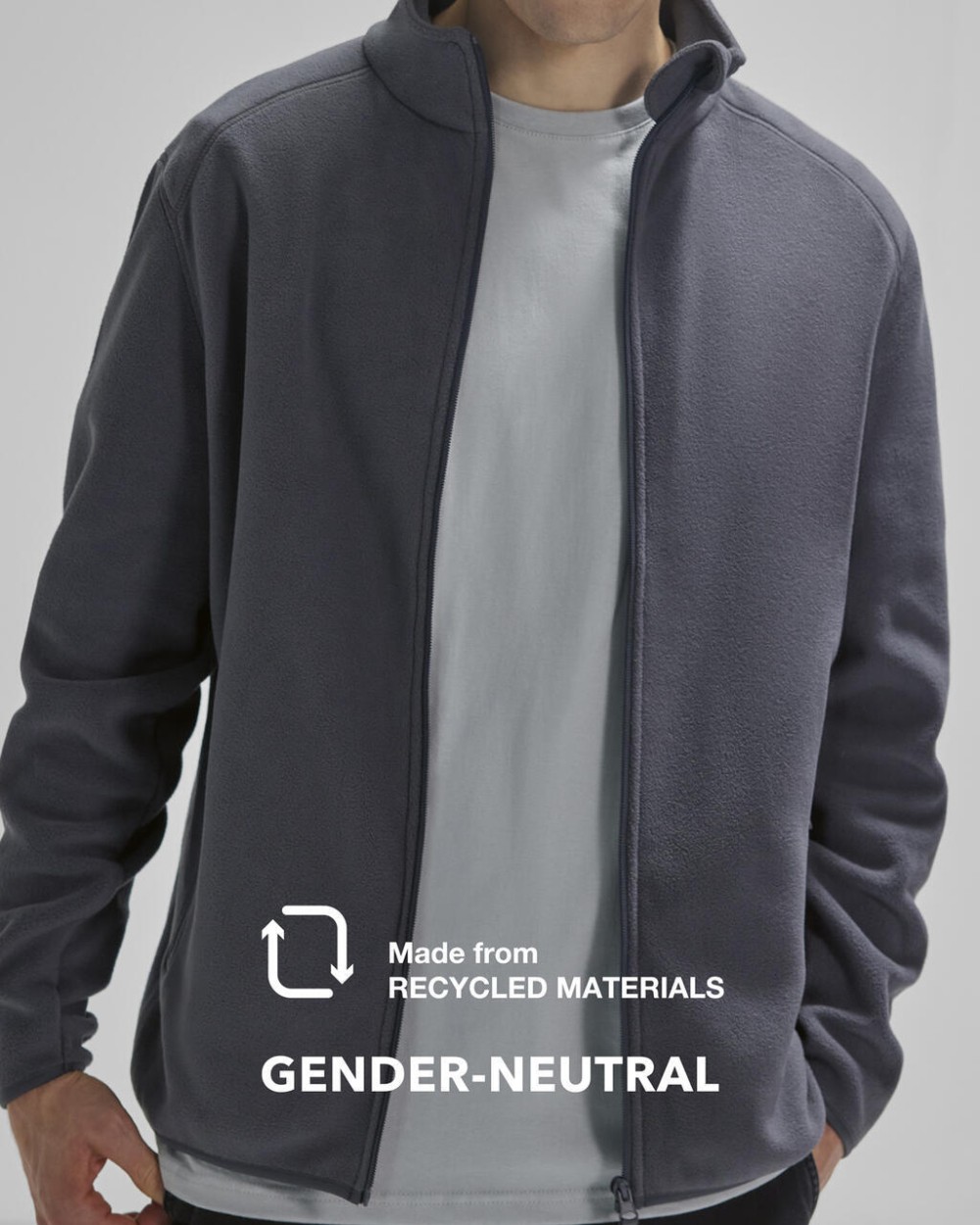 Polar Fleeces B&C Reset Polar Fleece voor bedrukking &amp; borduring