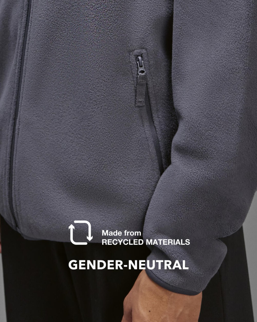 Polar Fleeces B&C Reset Polar Fleece voor bedrukking &amp; borduring