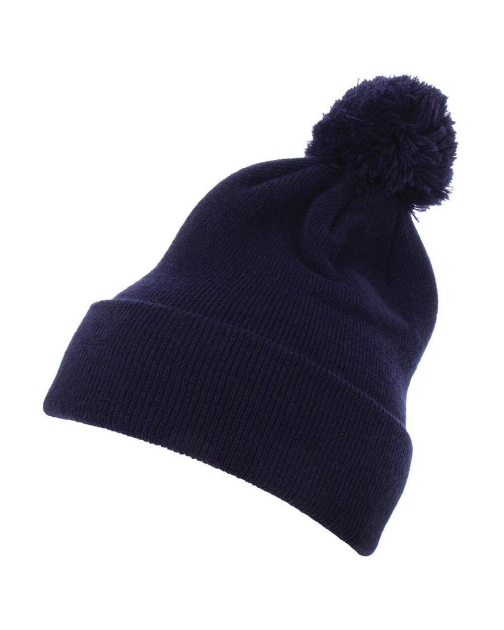 Casquettes personnalisable FLEXFIT Cuffed Pom Pom Knit Beanie