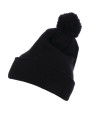 FLEXFIT Cuffed Pom Pom Knit Beanie Kappen personalisierbar