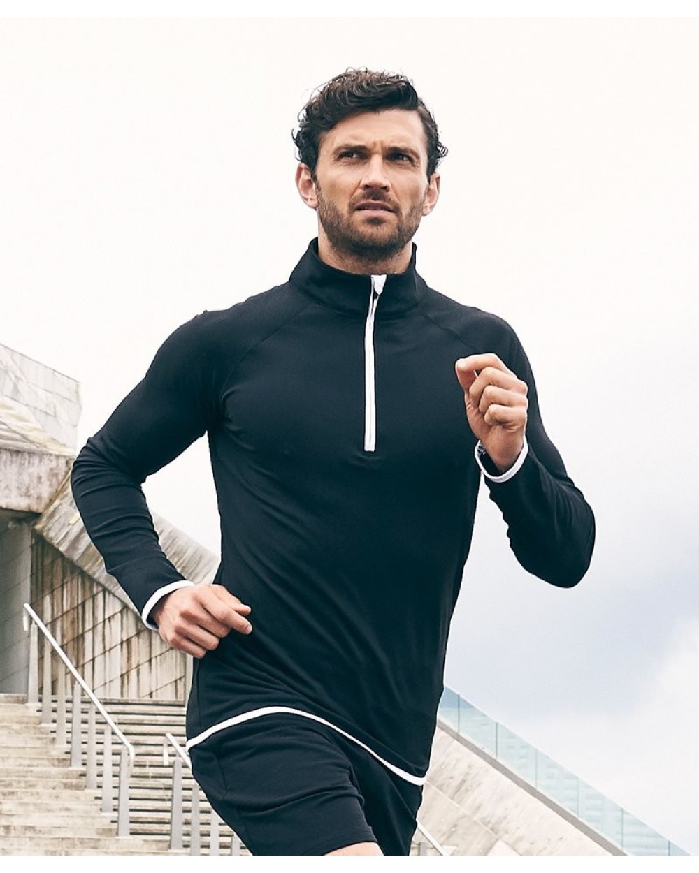 Sweaters & hoodies AWDIS Men`s Cool 1/2 Zip Sweat voor bedrukking &amp; borduring