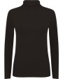 T-Shirts personnalisable SKINNIFIT T-shirt Femme col roulé Feel Good