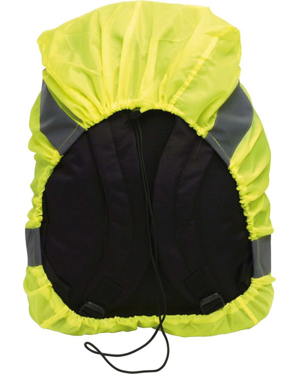 PRINTWEAR High visibility elasticated cover for backpacks Taschen personalisierbar