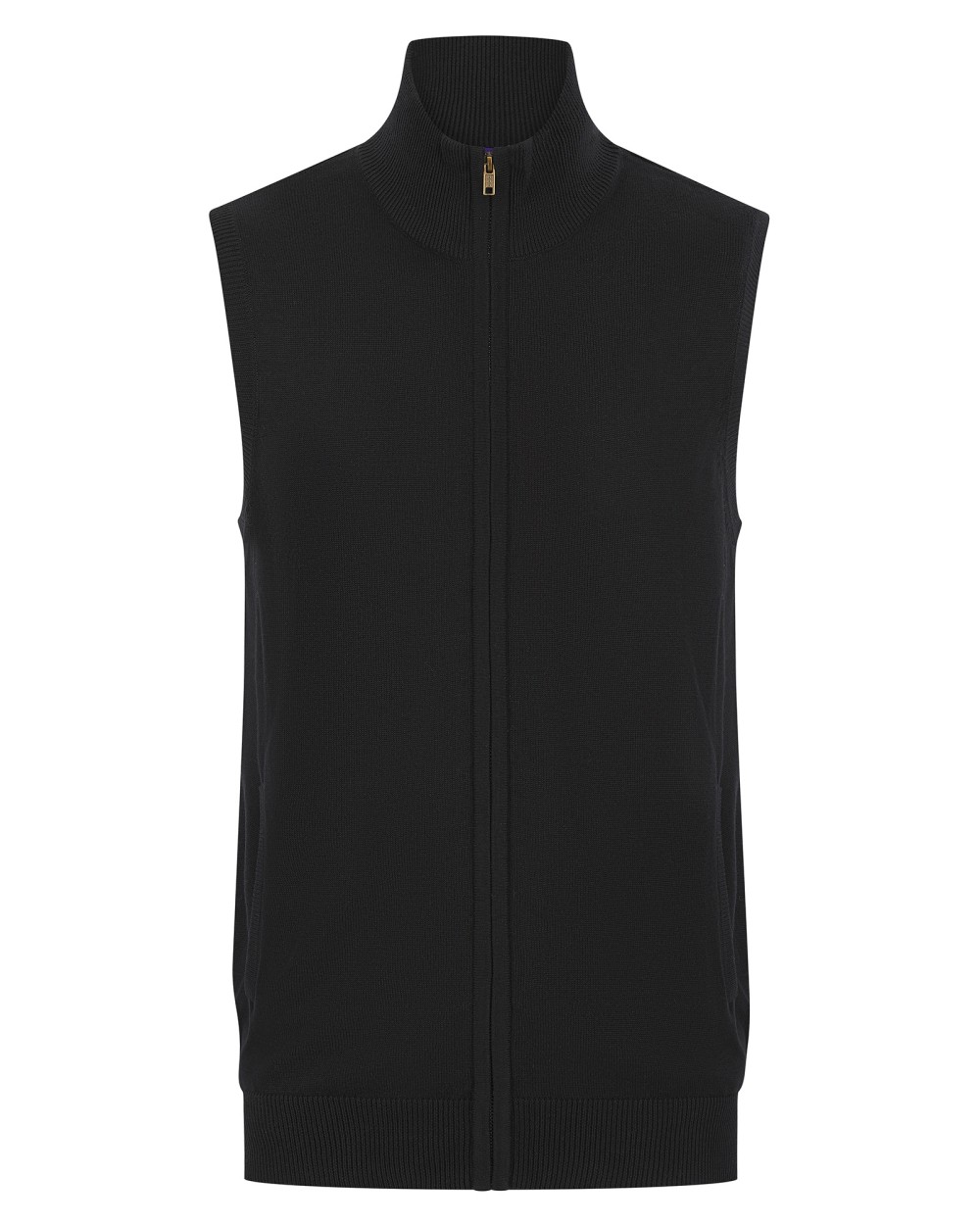 Sweaters & hoodies HENBURY Mouwloze herentrui met rits voor bedrukking &amp; borduring