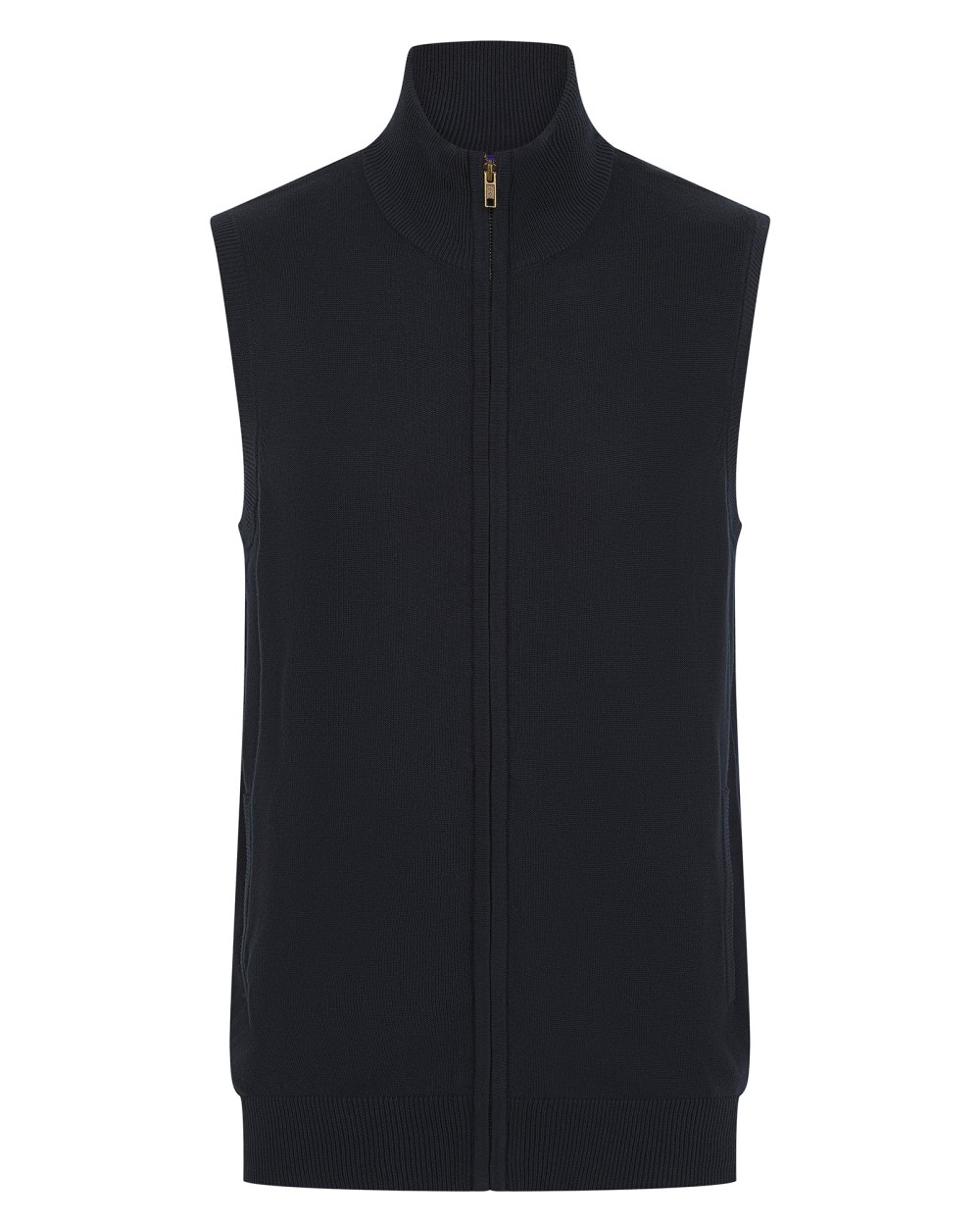 Sweaters & hoodies HENBURY Mouwloze herentrui met rits voor bedrukking &amp; borduring