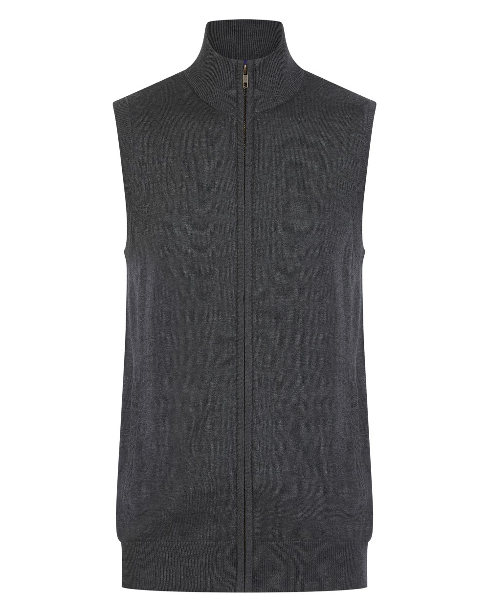 Sweaters & hoodies HENBURY Mouwloze herentrui met rits voor bedrukking &amp; borduring