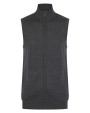 Sweat-shirts personnalisable HENBURY Pull zippé sans manches pour homme