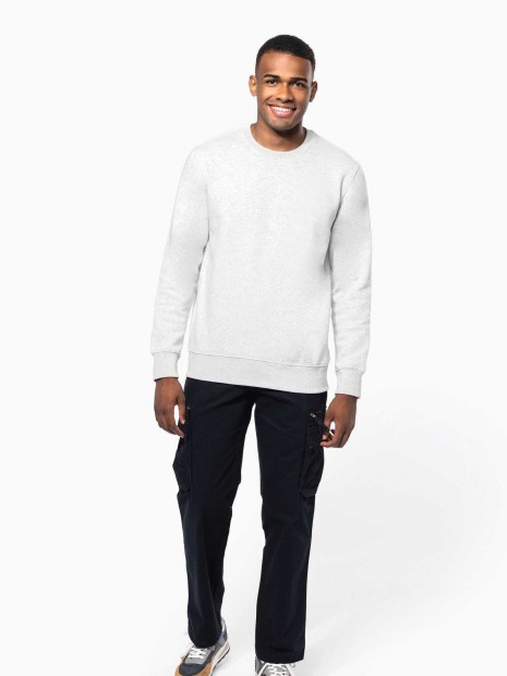 Sweat-shirts à personnaliser KARIBAN Sweat-shirt col rond homme 