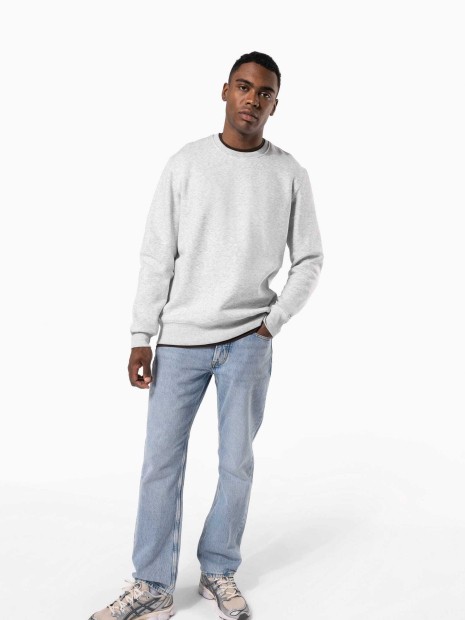 Sweat-shirts à personnaliser KARIBAN Sweat-shirt col rond homme 