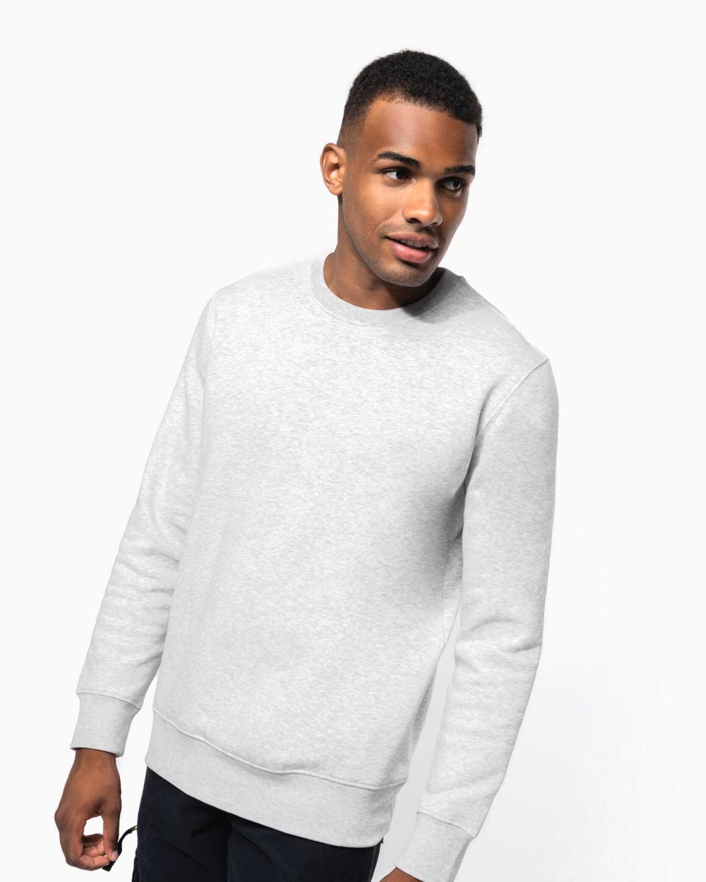 Sweat-shirts personnalisable KARIBAN Sweat-shirt col rond homme