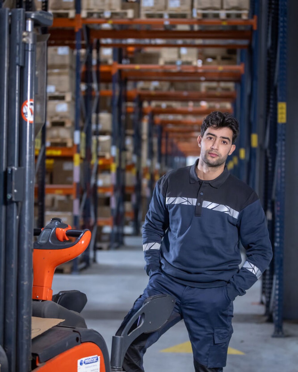 Broeken PROJOB 7507 STRETCHBROEK ZONDER KNIEZAKKEN voor bedrukking &amp; borduring