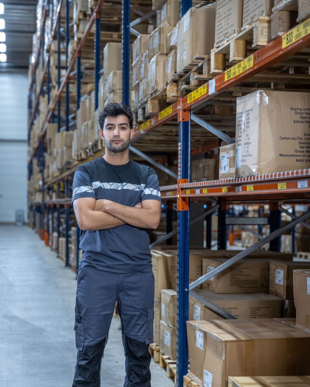 Broeken PROJOB 7507 STRETCHBROEK ZONDER KNIEZAKKEN voor bedrukking &amp; borduring