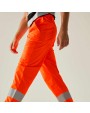 REGATTA Hi-vis pro contract stretch action trousers Hosen personalisierbar