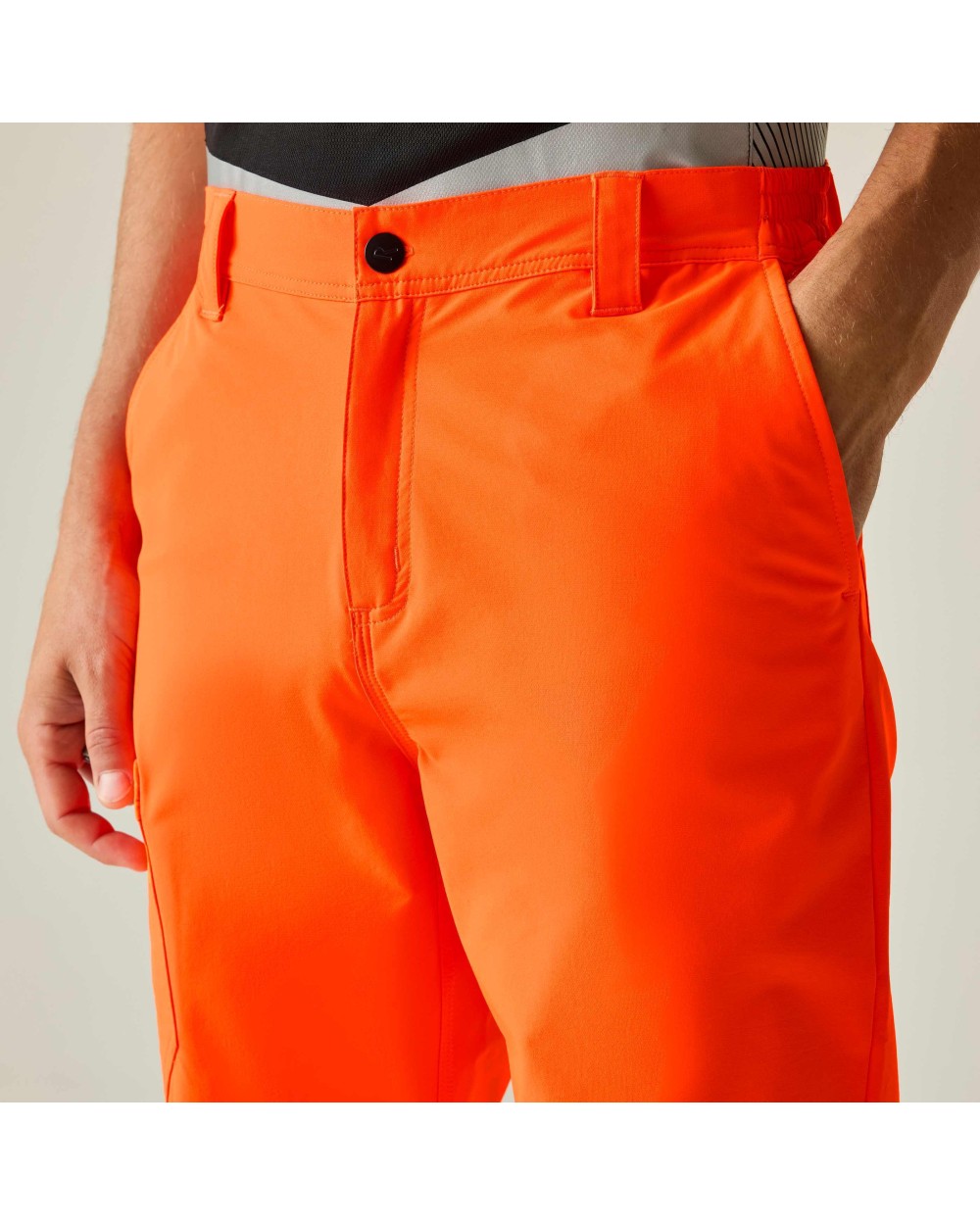 REGATTA Hi-vis pro contract stretch action trousers Hosen personalisierbar