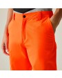 REGATTA Hi-vis pro contract stretch action trousers Hosen personalisierbar