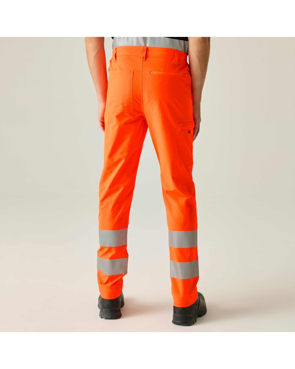 REGATTA Hi-vis pro contract stretch action trousers Hosen personalisierbar