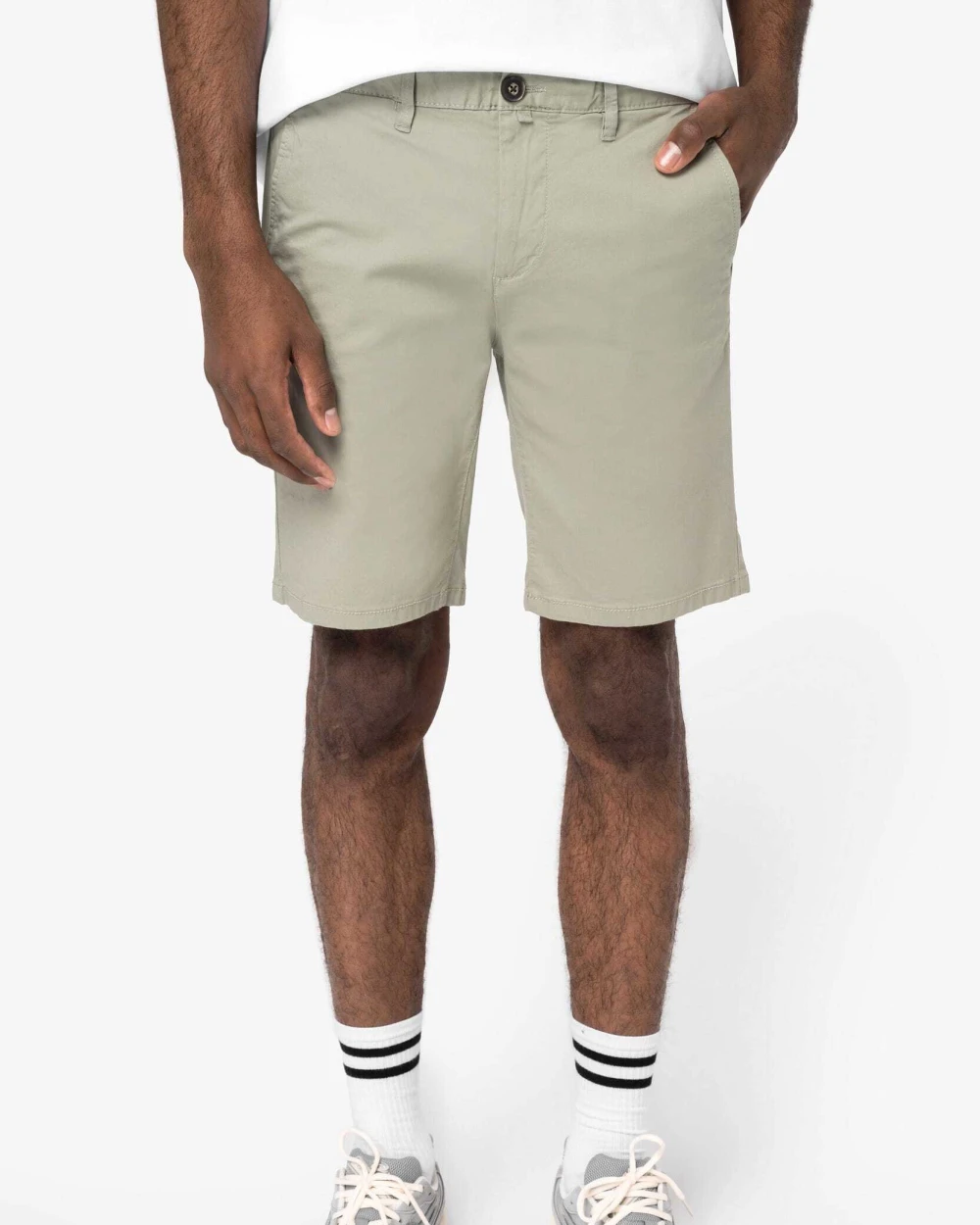 Bermuda's & Shorts NATIVE SPIRIT Ecologische chinobermuda heren voor bedrukking &amp; borduring