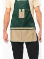 WK. DESIGNED TO WORK Tablier de jardinier imperméable écoresponsable unisexe  personnalisable
