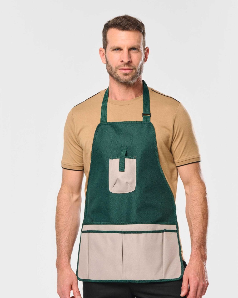 WK. DESIGNED TO WORK Vollständig wasserdichte Unisex-Gartenschürze Schürzen personalisierbar