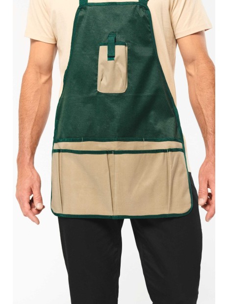 WK. DESIGNED TO WORK Tablier de jardinier imperméable écoresponsable unisexe  personnalisable