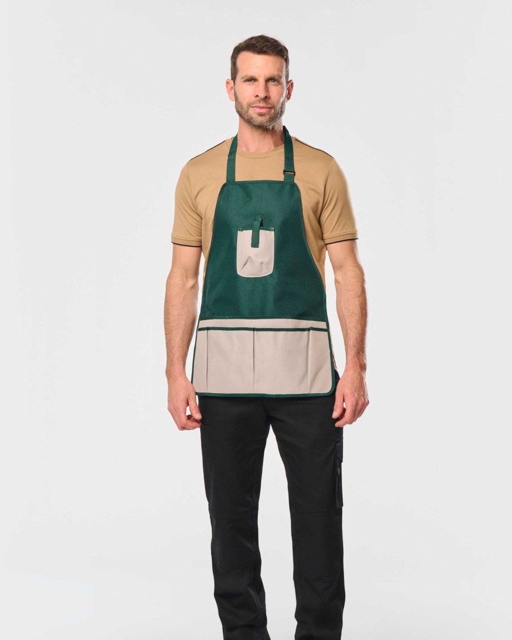 WK. DESIGNED TO WORK Vollständig wasserdichte Unisex-Gartenschürze Schürzen personalisierbar