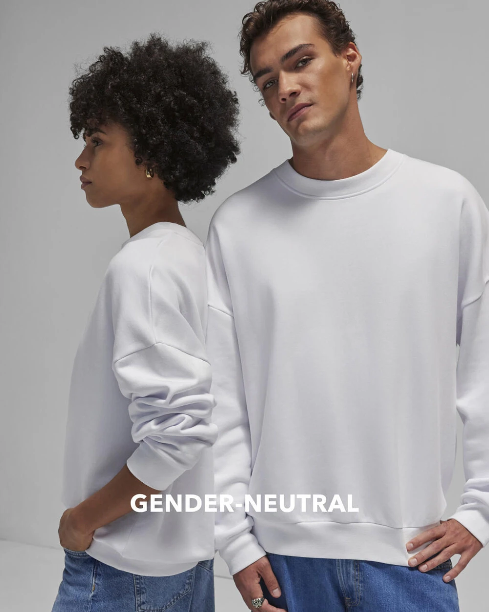 B&C Influence Crew Sweatshirts personalisierbar