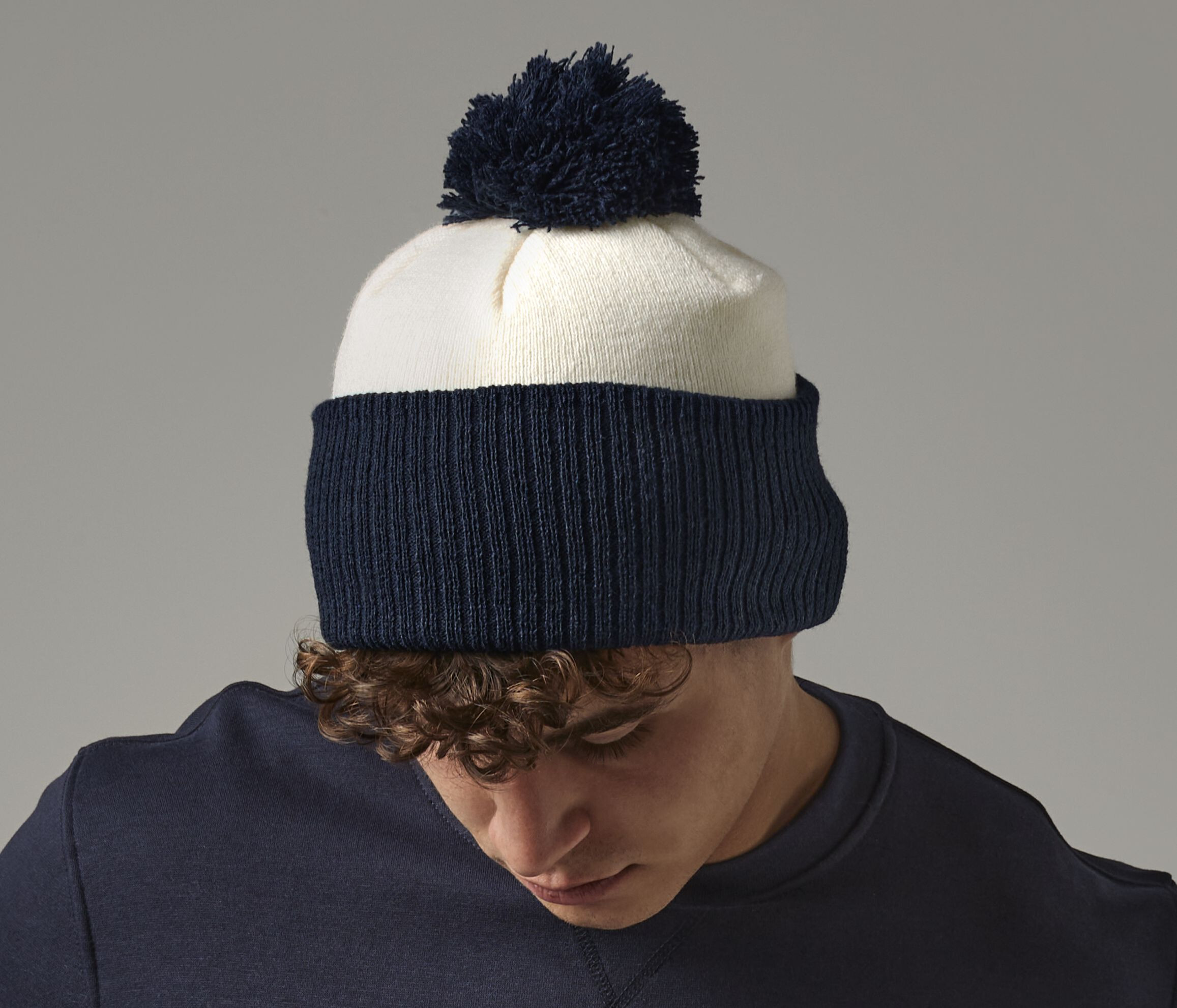 Bonnets personnalisable BEECHFIELD SNOWSTAR® TWO-TONE BEANIE