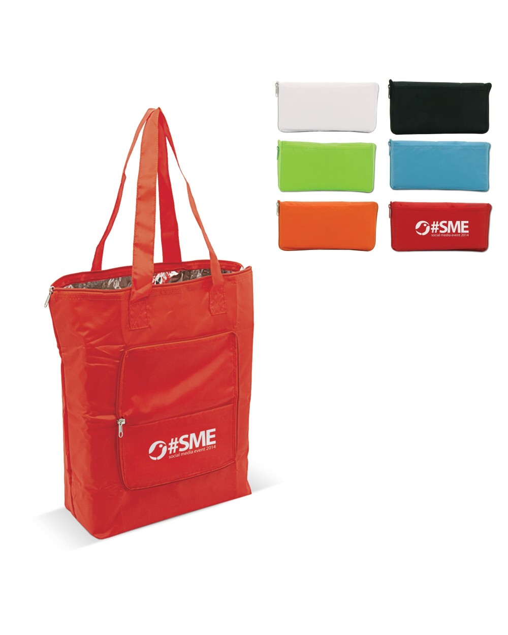 4DO Faltbare Kühltasche Taschen personalisierbar